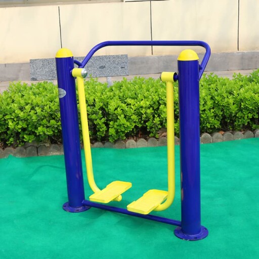 Outdoor Fitness Equipment in use