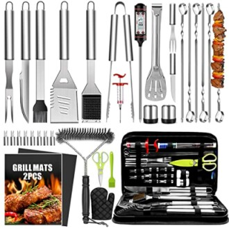 Taimasi 34-Piece Grill Accessories Set