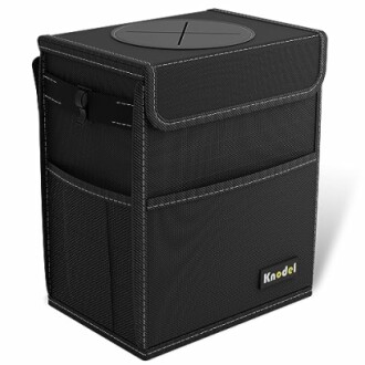 K KNODEL 2 Gallon Car Trash Can
