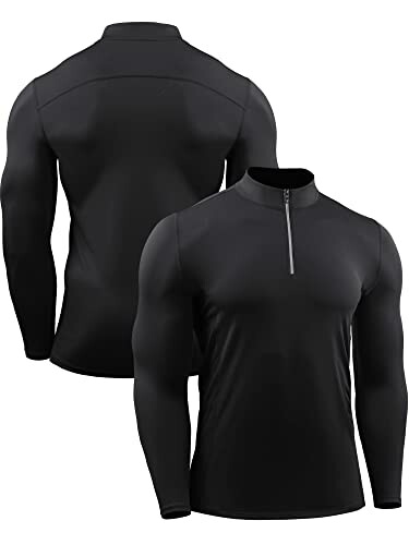 NELEUS Men's 3 Pack Compression Shirt