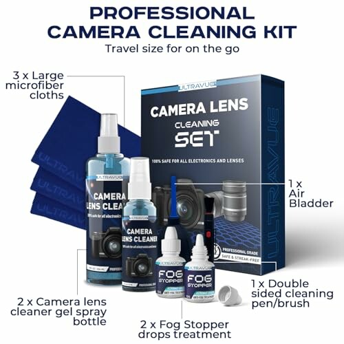 ULTRAVUE Camera Lens Cleaning Kit