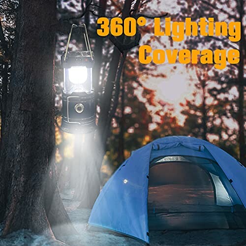 XTAUTO Collapsible Portable LED Camping Lantern