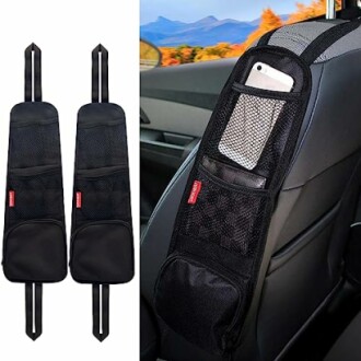 Luckybay 2 Pack Car Seat Organizer