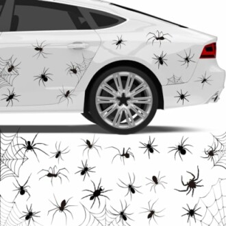Roowest 116 Pcs Halloween Car Decals