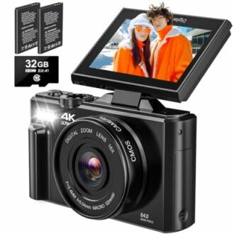 Toiauaha DC070BK 4K Digital Camera