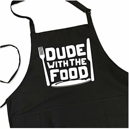 Dude with Food BBQ Grill Adjustable Apron
