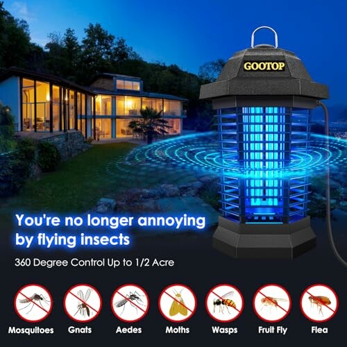 GOOTOP Bug Zapper Outdoor