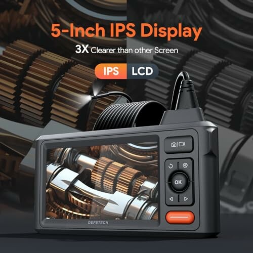 DEPSTECH Dual-Lens Endoscope Camera