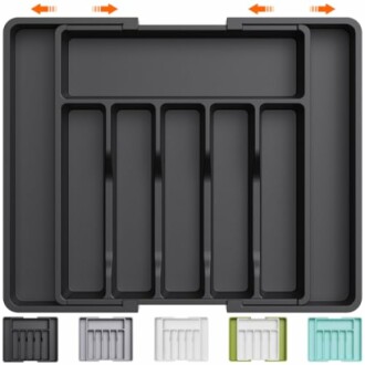 Lifewit Silverware Drawer Organizer