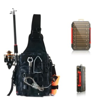 Aertiavty Compact Fishing Tackle Bag