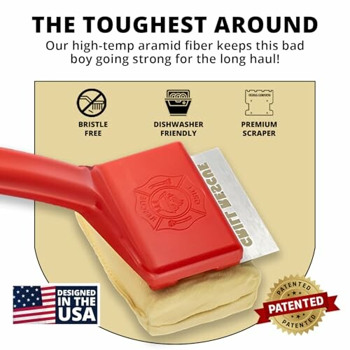 Grill Rescue Bristle-Free Grill Brush