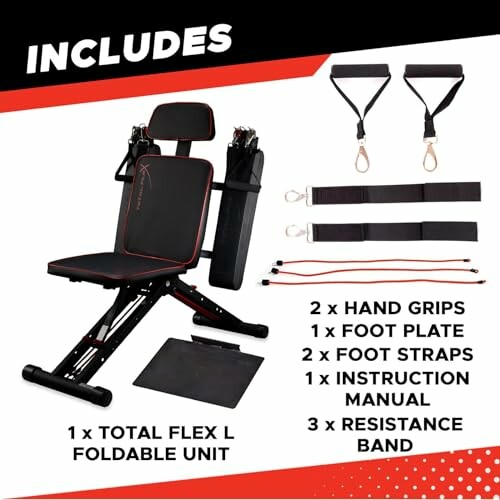 TOTAL FLEX Compact Home Gym