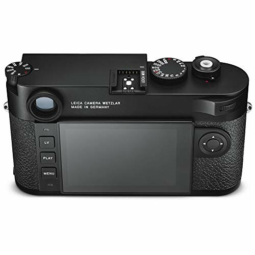 Back view of Leica M10 with display and controls