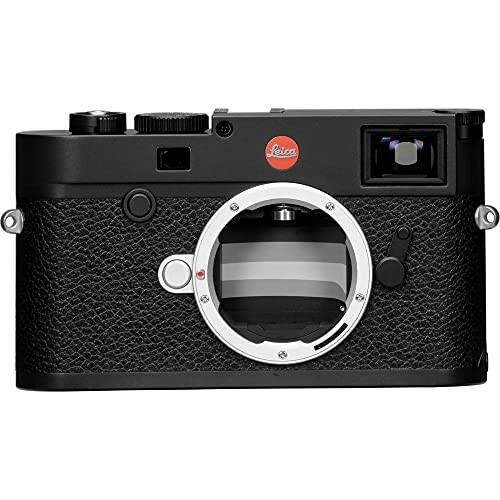Black Leica M10 camera body without lens