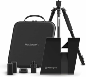 Matterport camera kit with tripod and accessories