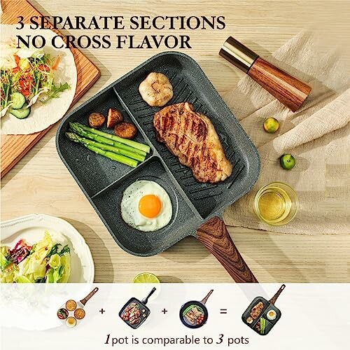 Sensarte Nonstick Grill Pan