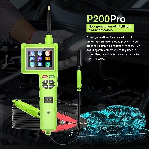 P200 Pro Power Circuit Probe Tester