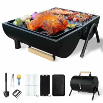 Elletwinkle Portable Charcoal Grill