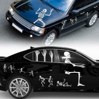 Cholemy Halloween Car Decals