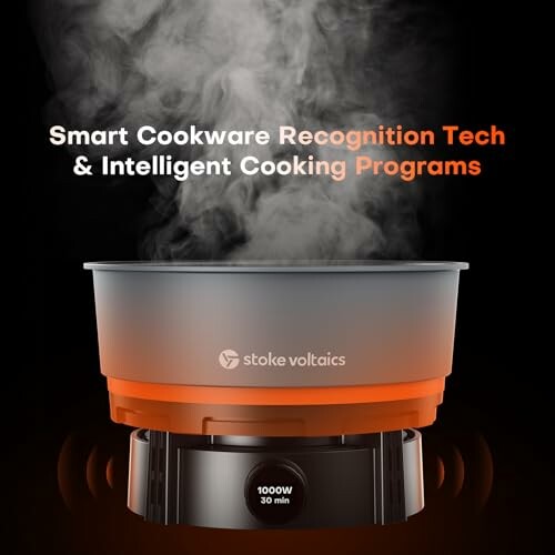 STOKE VOLTAICS Electric Camping Cooking Pan