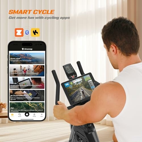 YOSUDA Light Commercial Exercise Bike L-007C