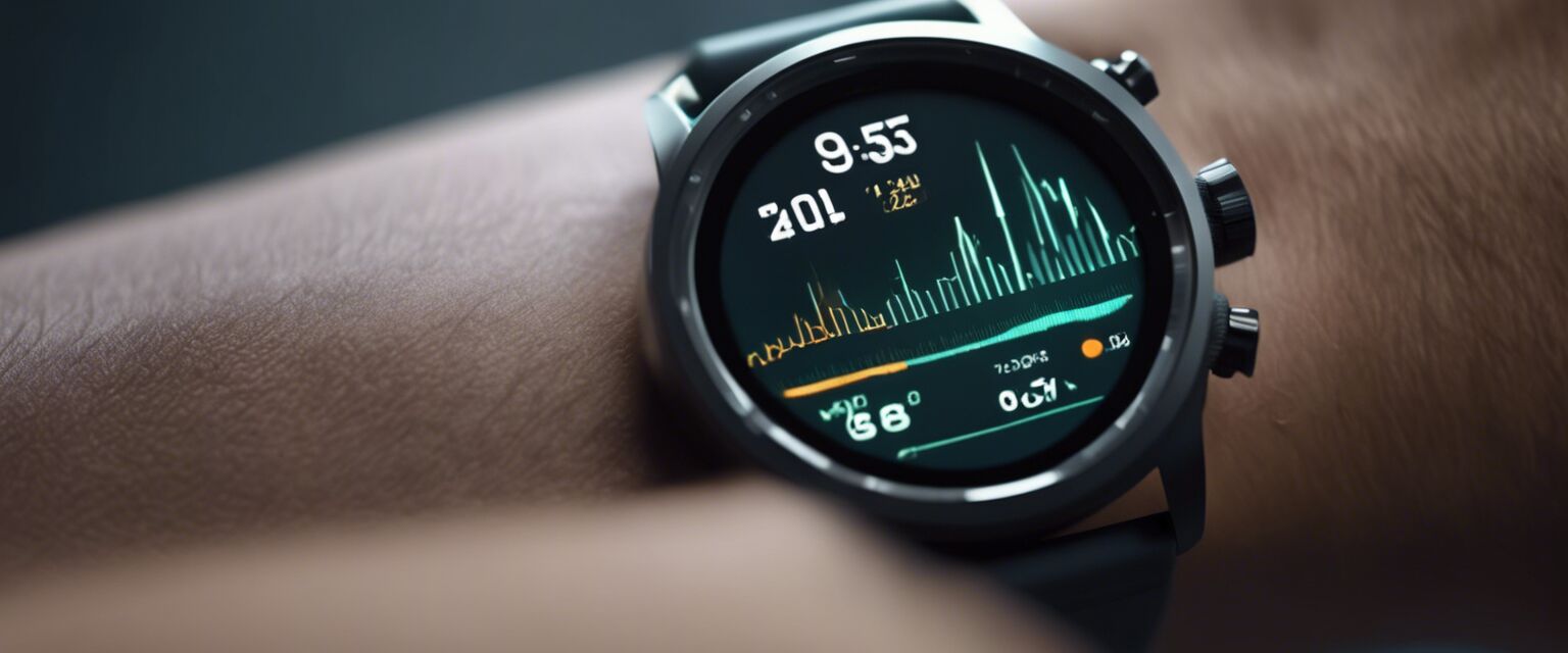 Smartwatch and fitness tracker gadget
