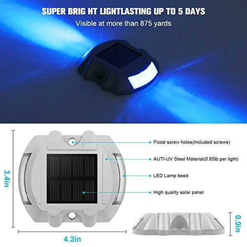 VOLISUN Solar Deck Lights