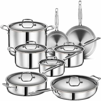 Legend 14 pc Copper Core Cookware Set